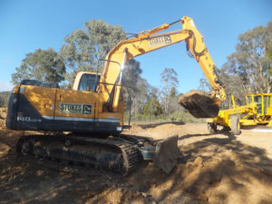 15 ton Excavator - Wet Hire Sutton NSW