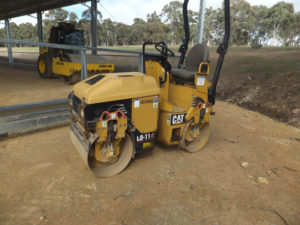 CAT-1.5-ton-roller Wet Hire Sutton NSW