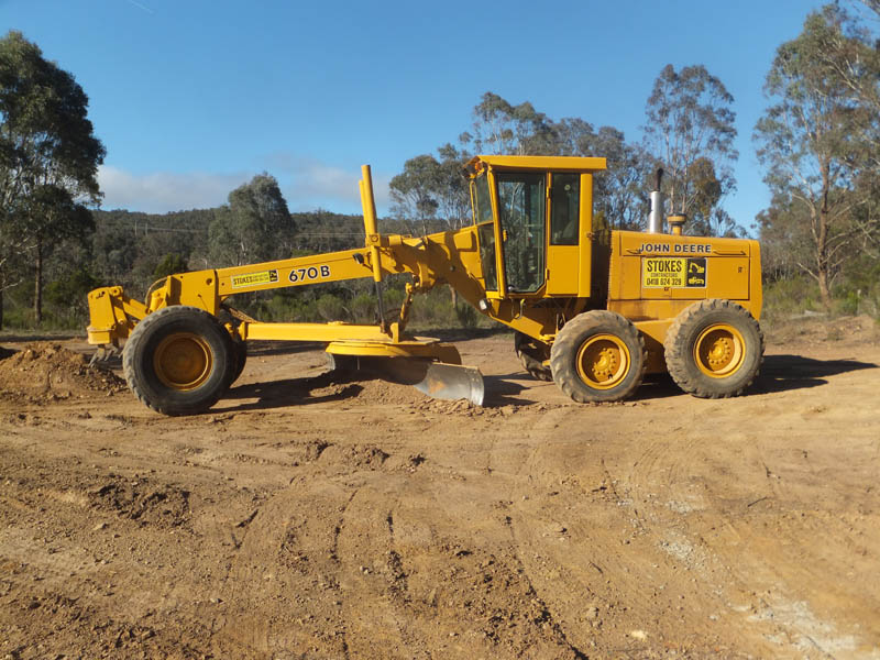 Road and sub division Road Grader Wet Hire Sutton NSW