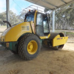 Roads construction Ammann 11 ton roller Wet Hire Sutton NSW