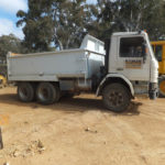 Scania onsite tipper Wet Hire Sutton NSW