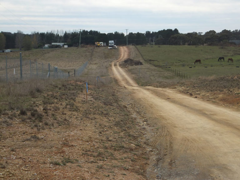 BEFORE - Rural Road Construction Sutton NSW