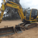 5.5 tonne excavator with attachments Sutton NSW