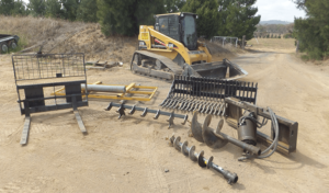 5 tonne skidsteer with attachments Sutton NSW