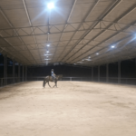 After covered horse arena construction Sutton NSW