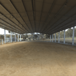 Before covered horse arena construction Sutton NSW